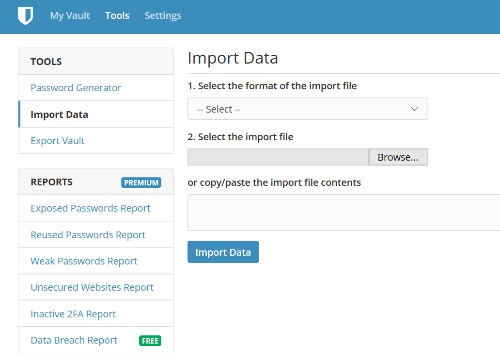  کلمه عبور را وارد کنید. 