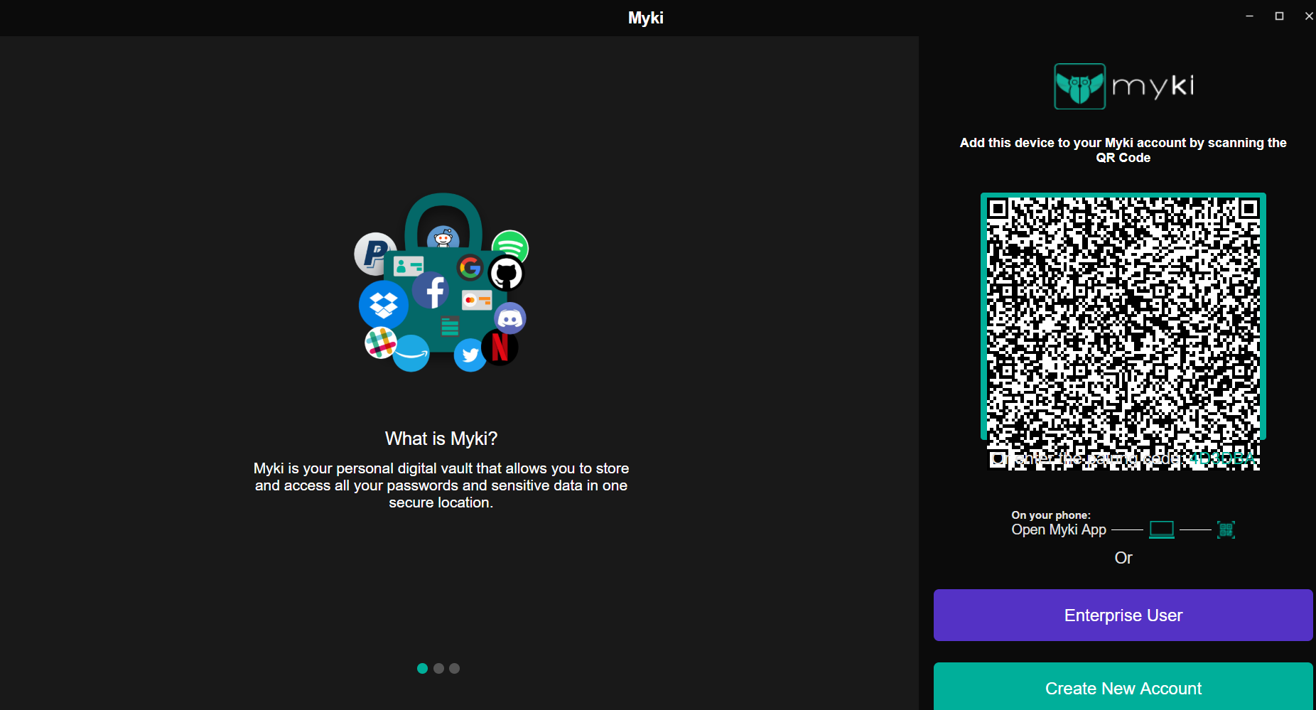 را تنظیم کنید Myki