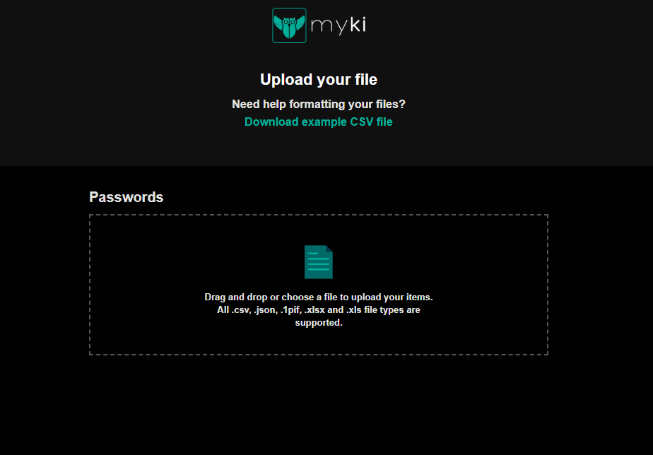 بارگذاری پرونده برای واردات