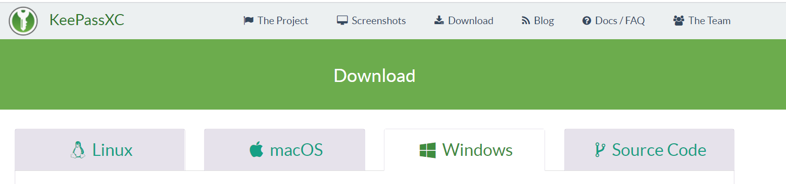  دانلود KeePassXC برای ویندوز 