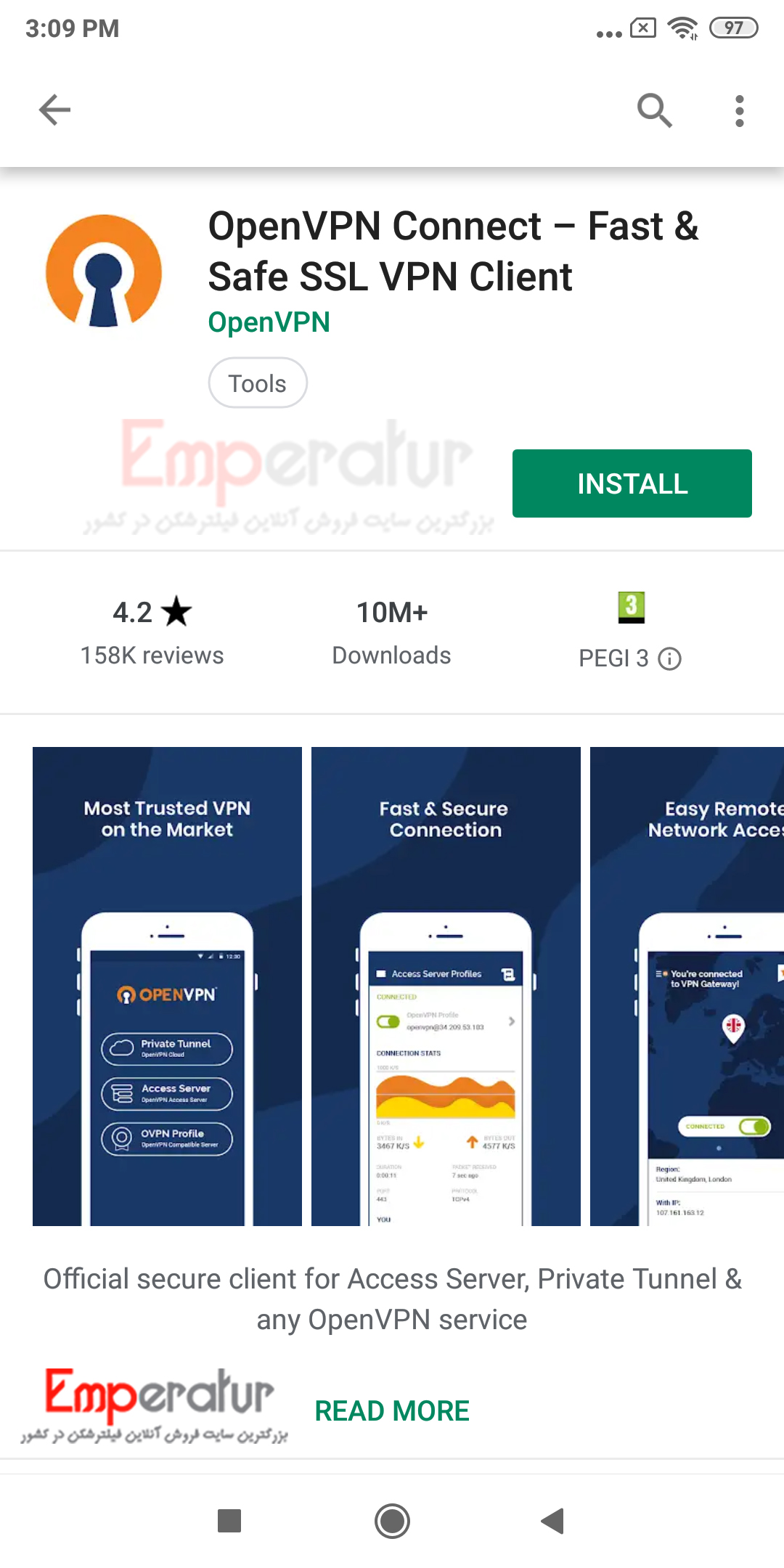 آموزش OpenVPN برای اندروید